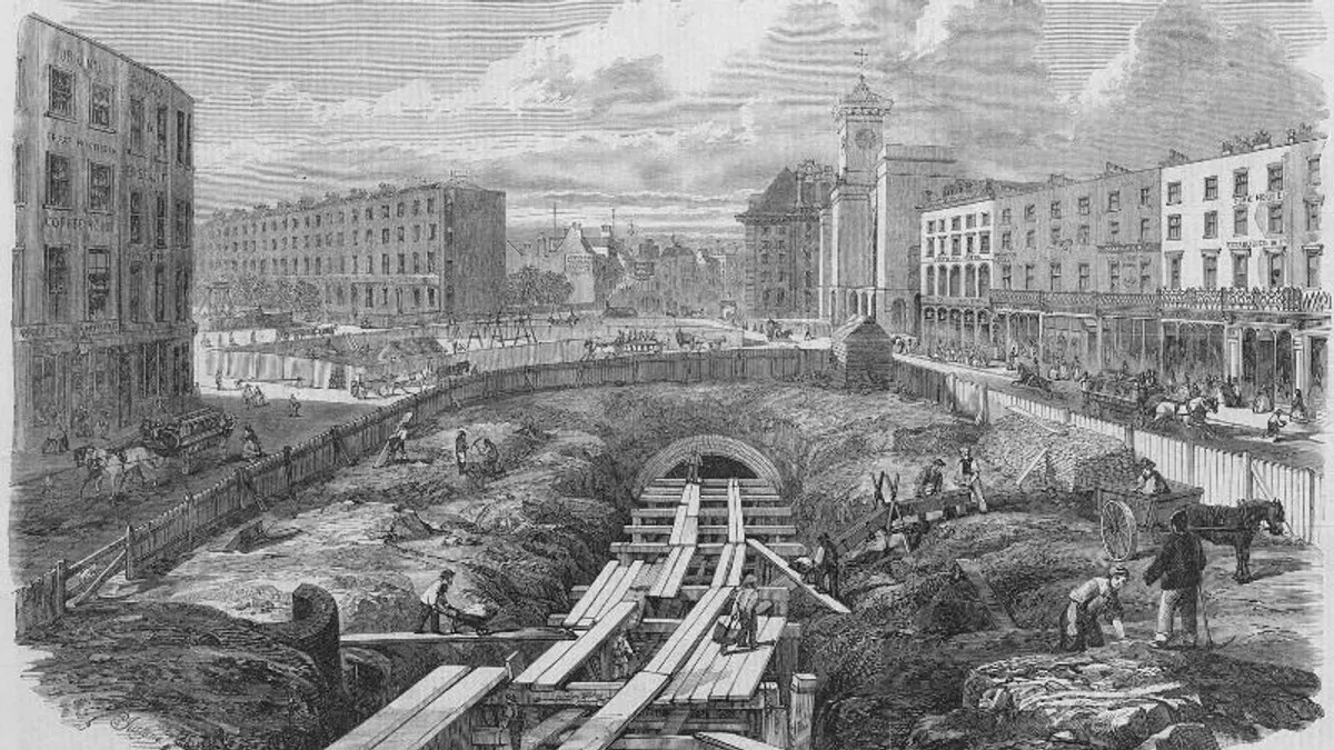 A gyors utazás mellett menedéket is jelentett a londoni metró