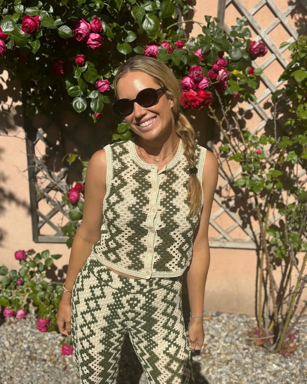 Danielle Collins, fenékcsapkodó