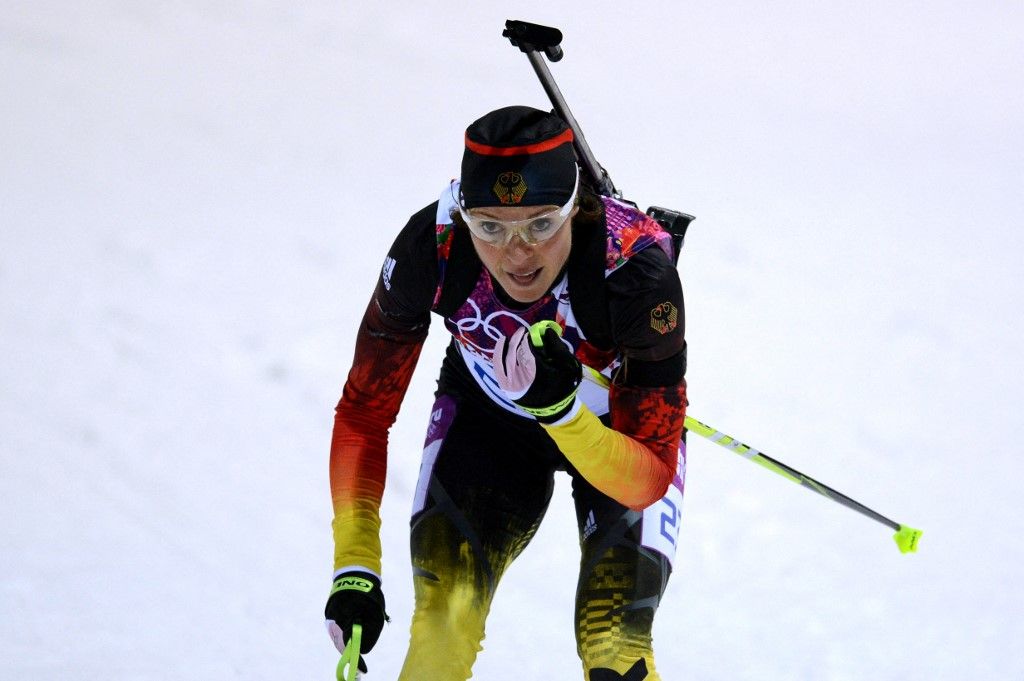 Evi Sachenbacher-Stehle, biatlon, sífutó, olimpiai bajnok