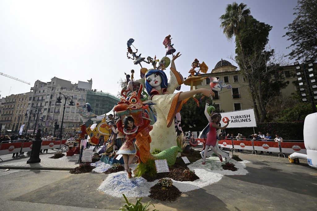 'Las Fallas' Festival in Spain