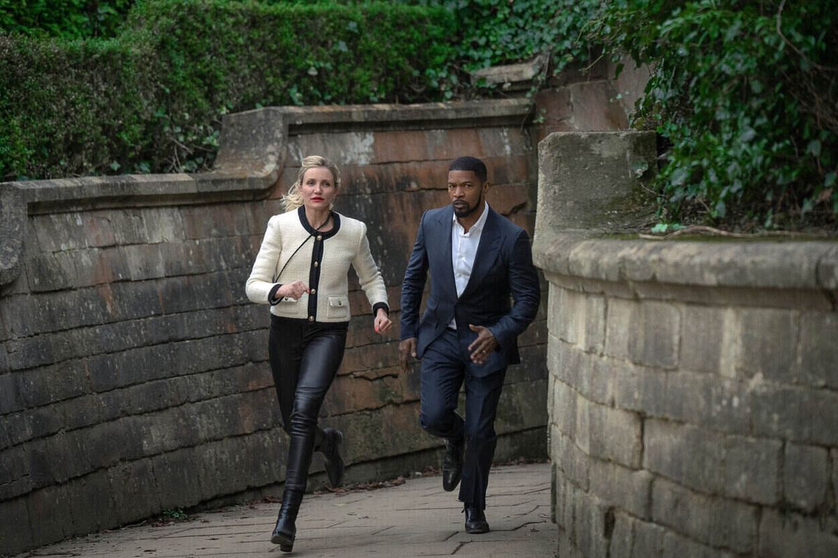 2025 - Back In Action - Movie Set. Cameron Diaz. Jamie Foxx