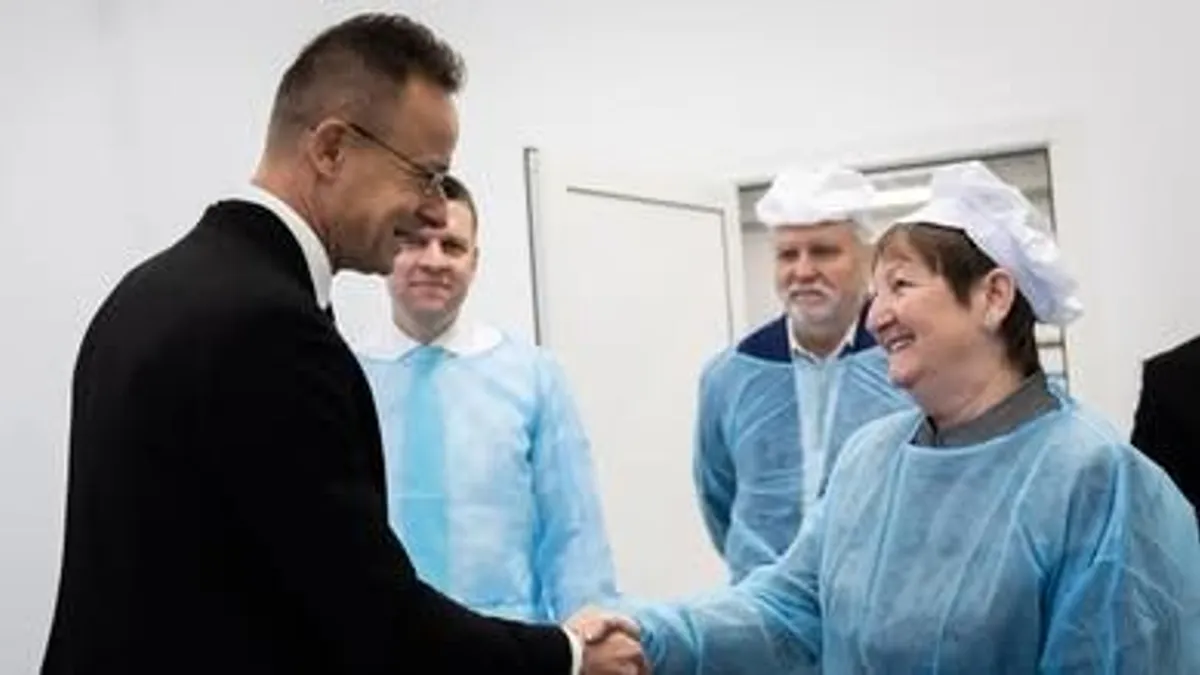 Szijjártó elmondta, mi a kormány gazdaságpolitikájának szíve közepe