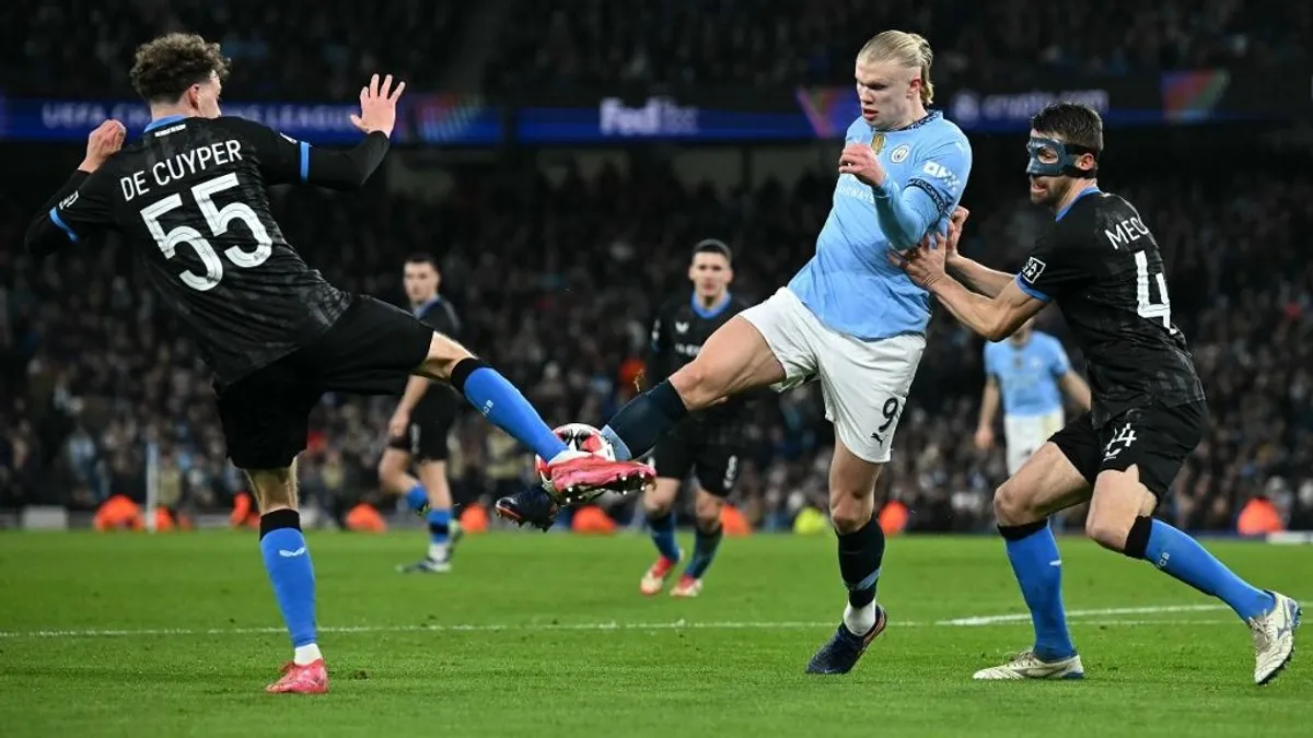 Bajnokok Ligája: dráma a Citynél, váratlan PSG-eredmény