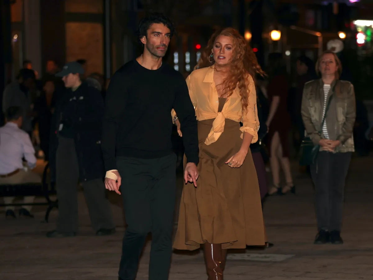 Blake Lively Justin Baldoni, Celebrity Sightings In Jersey City - January 12, 2024