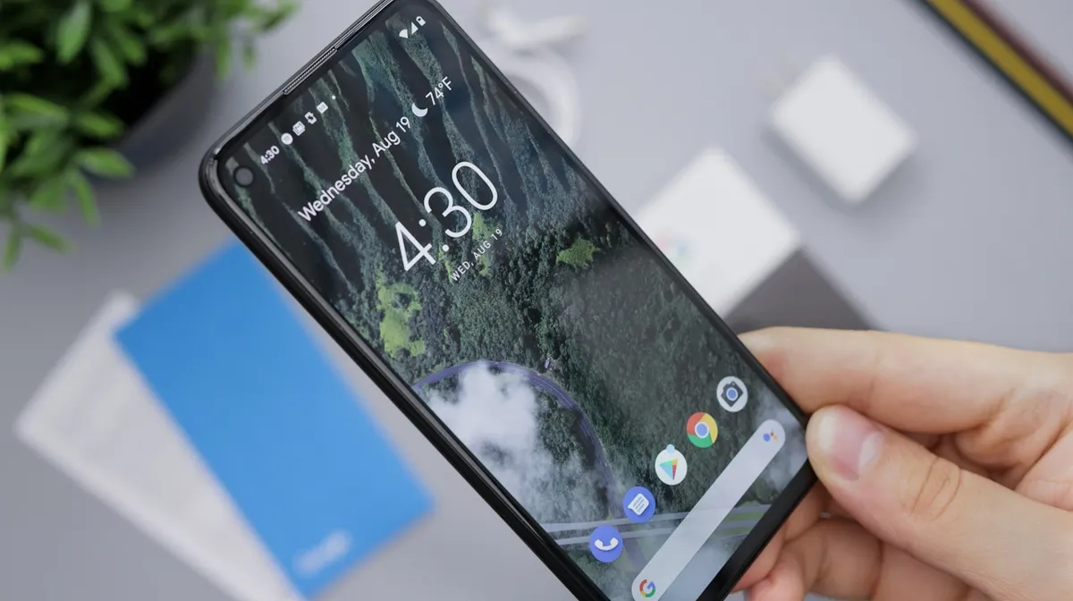 google pixel 4a mobil mobilozás android