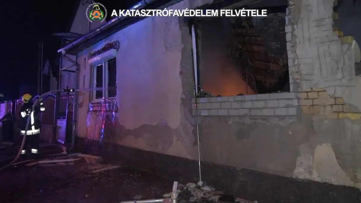 Robbanás volt Budapesten, két ember megsérült - videó