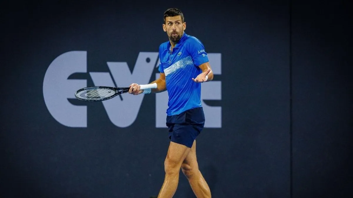 Óriási pofonnal indult az év Novak Djokovicsnak
