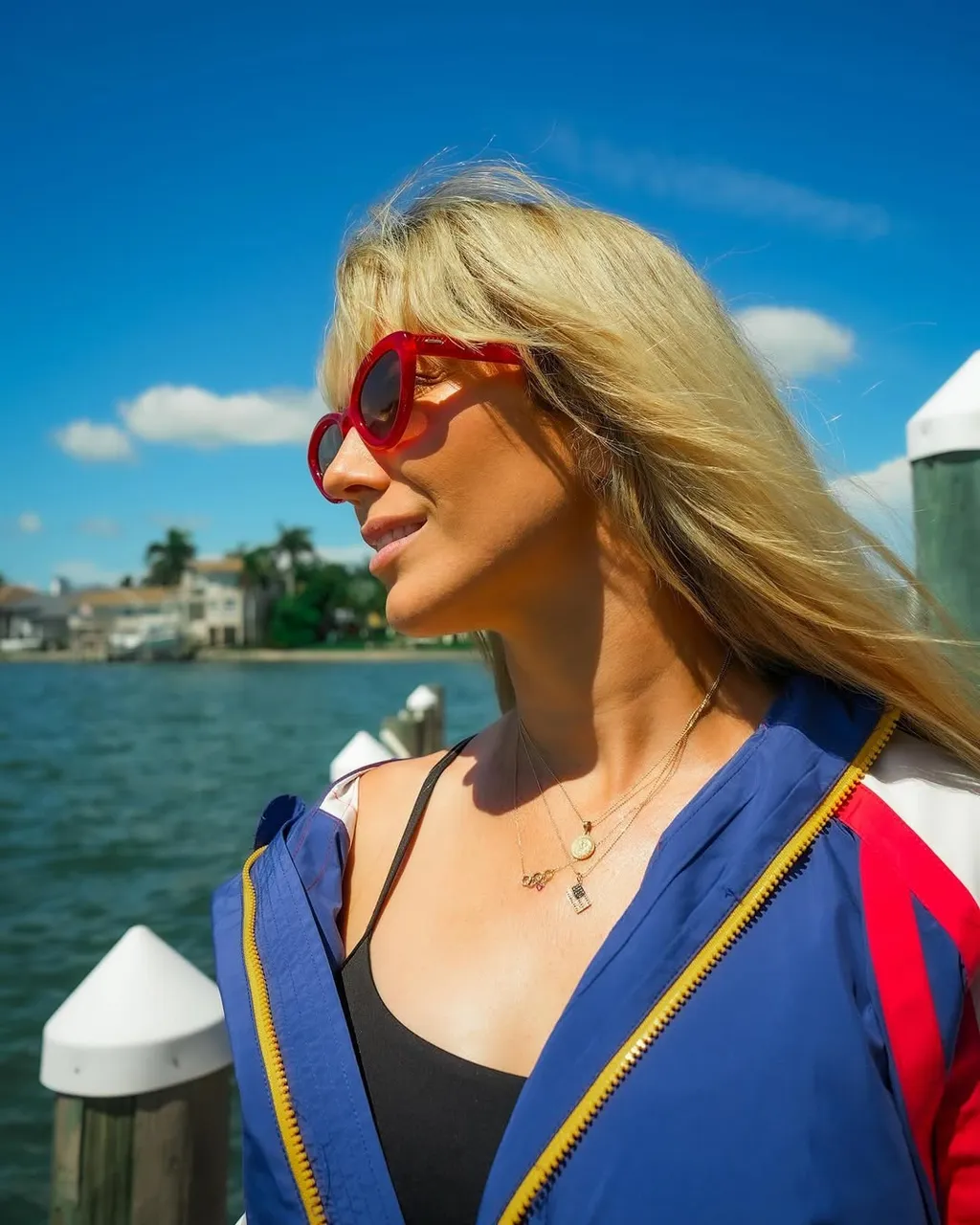 Danielle Collins, fenékcsapkodó