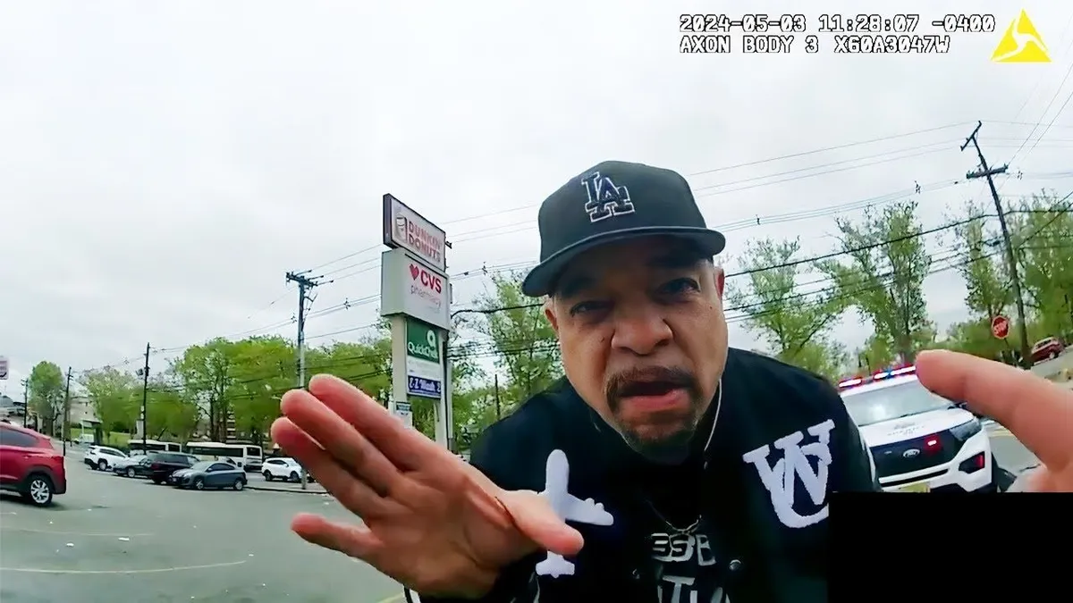 Ice-T rendőrre támadt egy intézkedés során