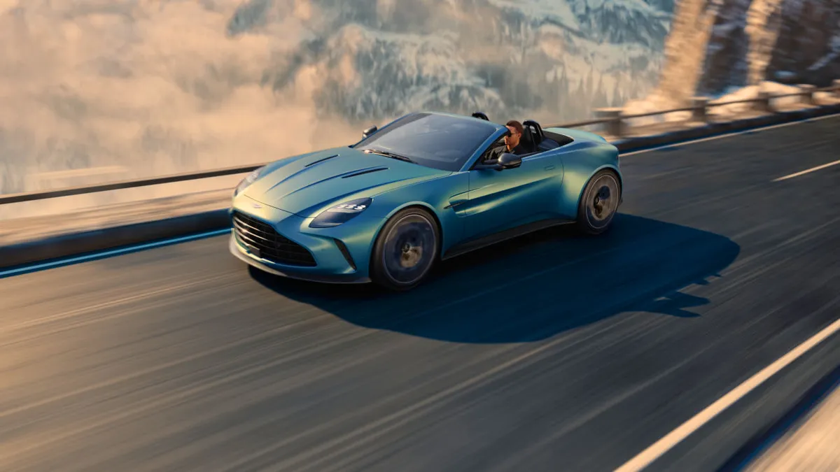 60 kg büntetést jelent a vászontető az Aston Martin Vantage Roadsternél