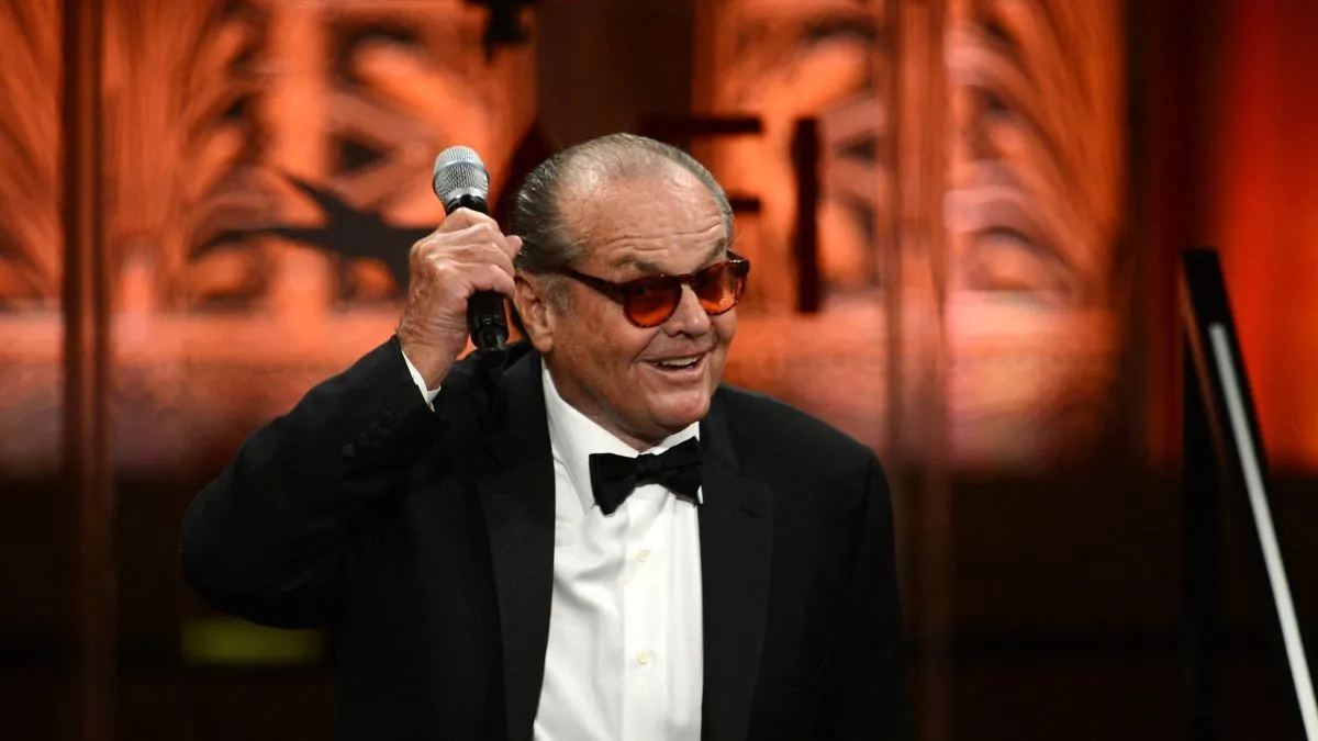 Jack Nicholson friss fotókon látható
