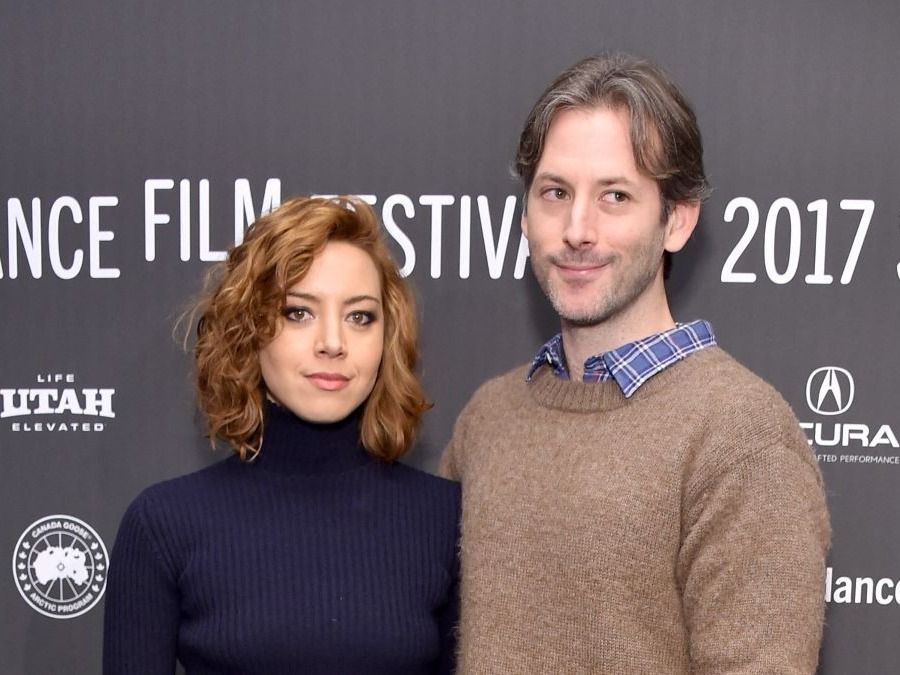 Aubrey Plaza és Jeff Baena a 2017-es Sundance fesztiválon