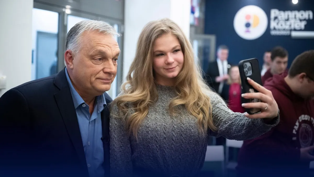 Orbán Viktor a Pannon Egyetem diákjaival értekezett