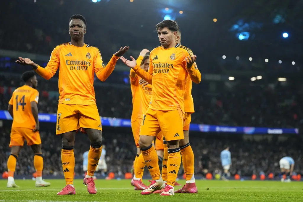 Manchester City v Real Madrid C.F. - UEFA Champions League 2024/25 League Knockout Play-off First Leg