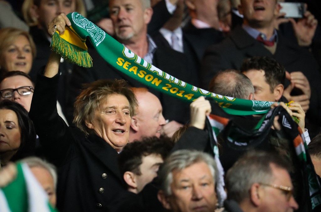 Rod Stewart, Celtic Glasgow