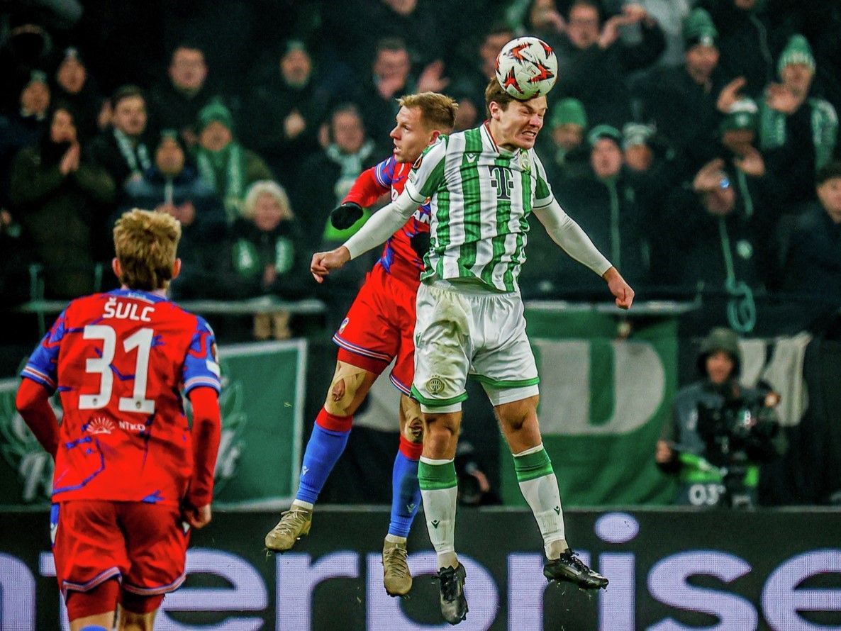 Ferencvárosi TC - Plzen, Európa-liga labdarúgó mérkőzés, FerencvárosiTCPlzen,
2025.02.13.