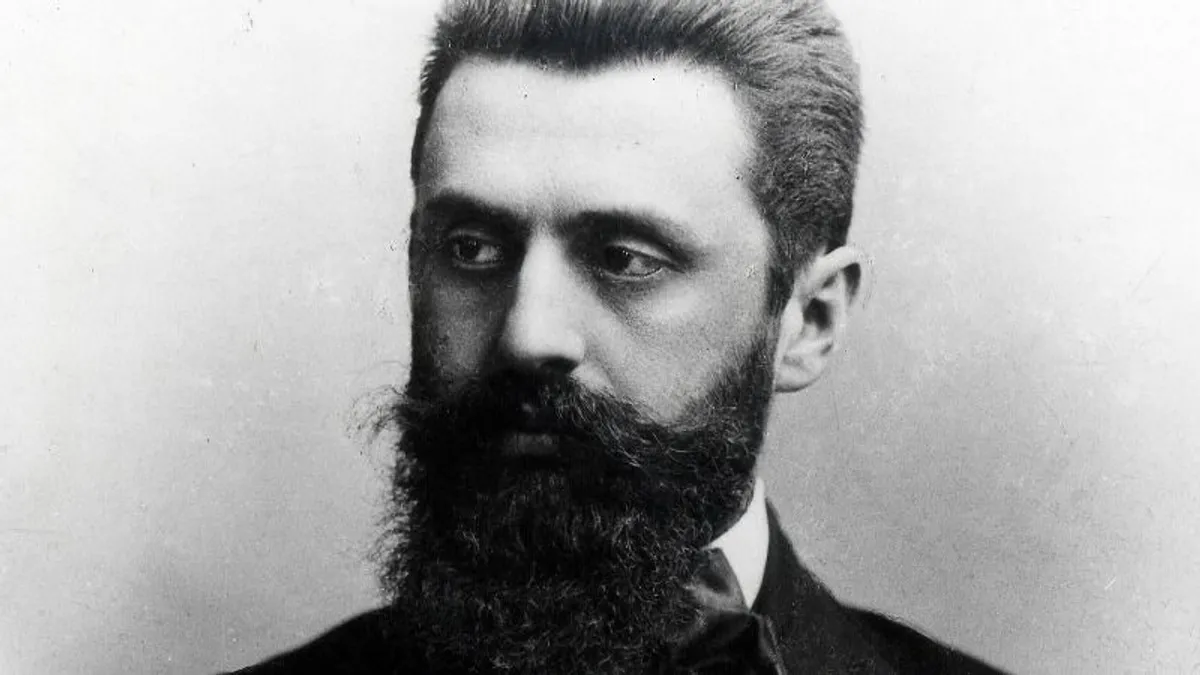 Haláláig küzdött a zsidó állam létrehozásáért Herzl Tivadar