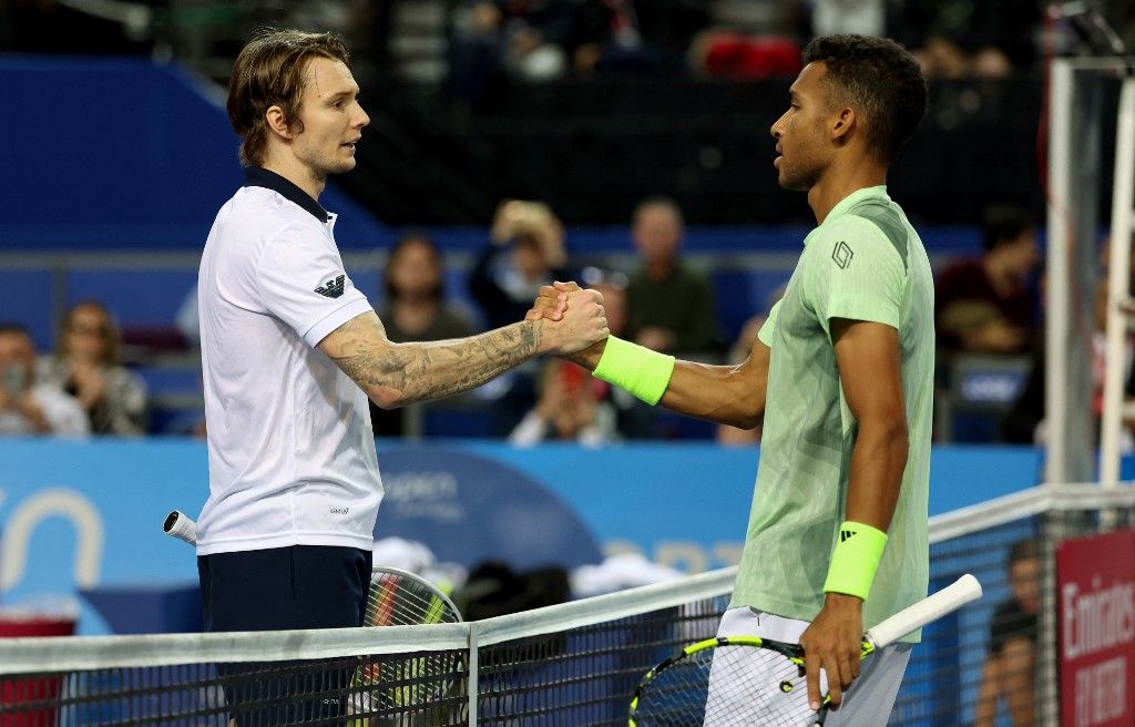 Alekszandr Bublik, tenisz, Felix Auger-Aliassime