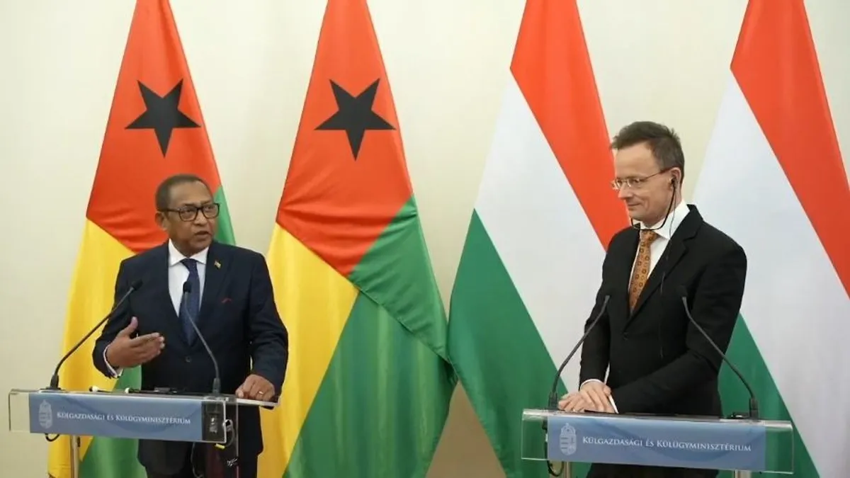 Szijjártó Péter: Magyarország együttműködik Bissau-Guineával a kábítószer-kereskedelem ellen