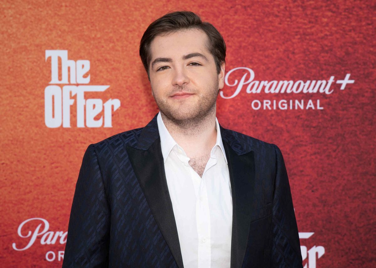 20 April 2022 - Los Angeles, California - Michael Gandolfini. Los Angeles Premiere of Paramount+ New Series "The Offer". Photo Credit: Billy Bennight/AdMedia /MediaPunch. Maffiózók.