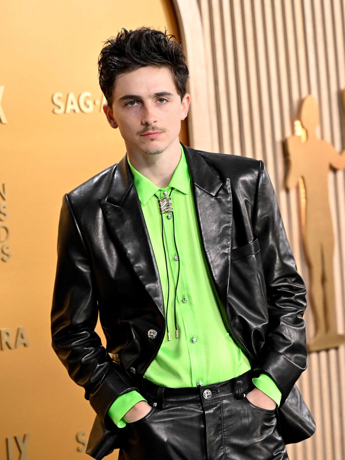 Timothée Chalamet, SAG, Los Angeles, SAG2025, díjátadó, SAG2025díjátadó, Screen Actors Guild Awards - Arrivals