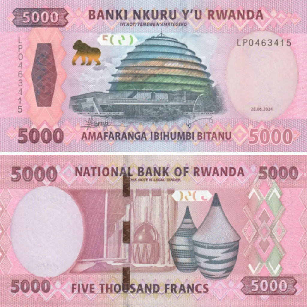 Az év bankjegye 2024, Azévbankjegye2024
Ruanda-5000-frankos