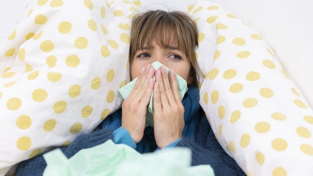 Handkerchief sick bed