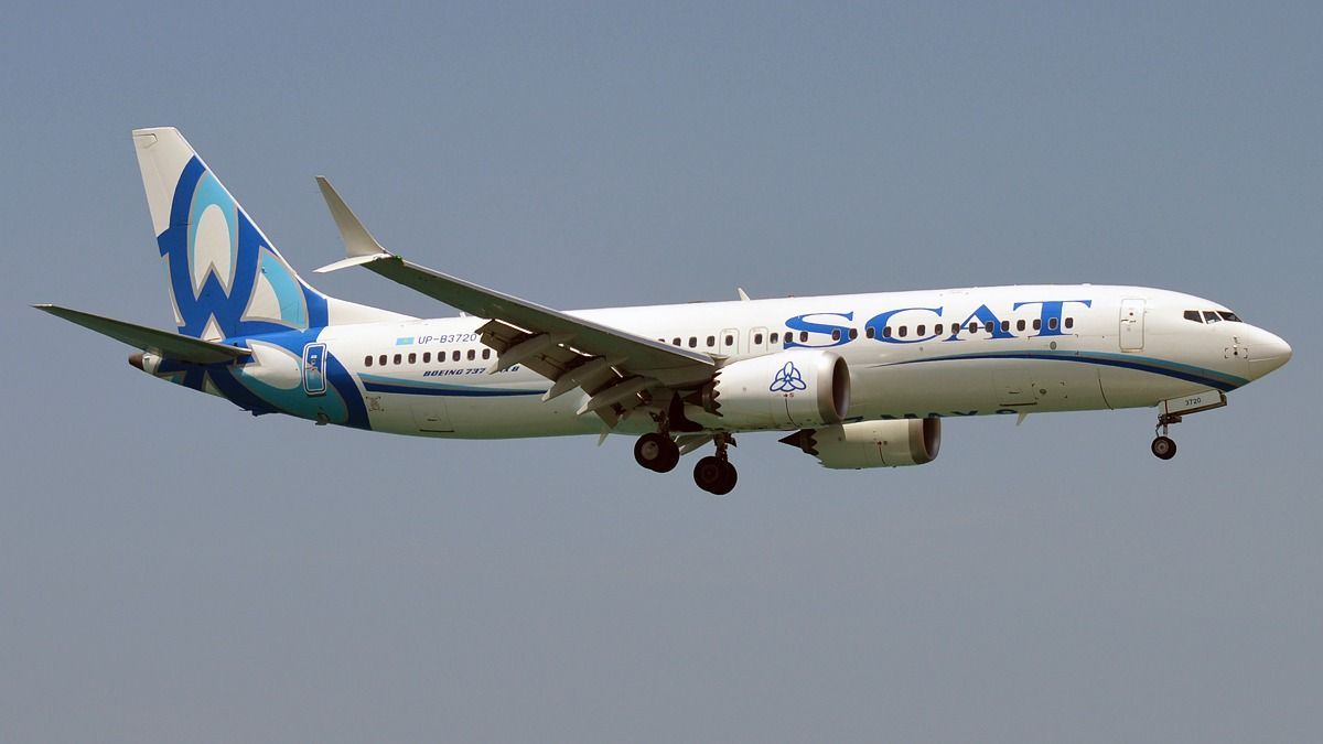 A Scat Airlines egyik Boeing típusú gépe