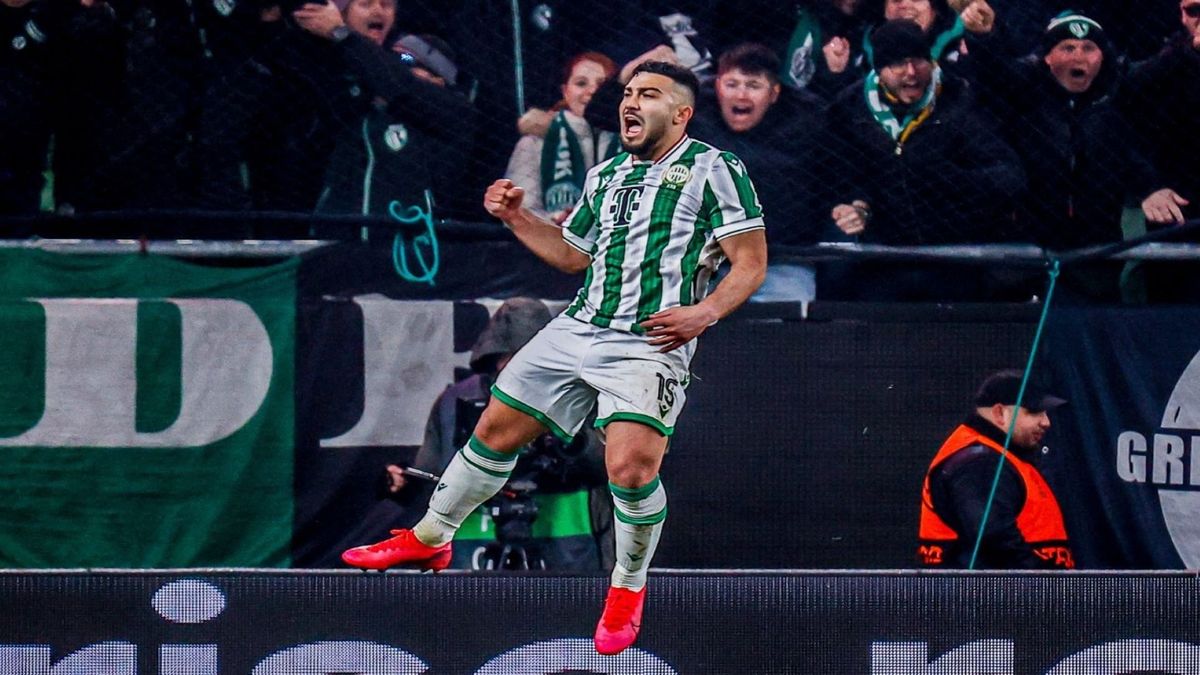 Ferencvárosi TC - Plzen, Európa-liga labdarúgó mérkőzés, FerencvárosiTCPlzen,
2025.02.13.