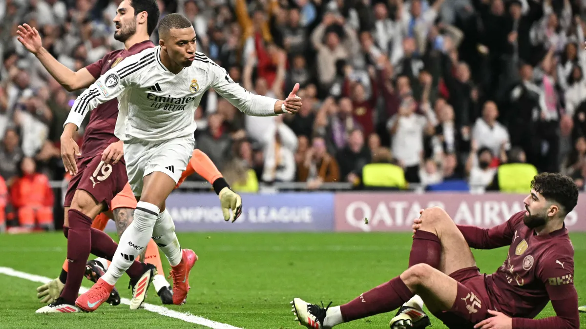 Mbappé mesterhármast lőtt, a Real Madrid kivégezte a Manchester Cityt a BL-ben