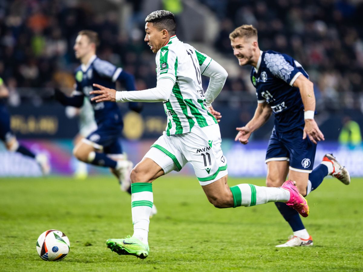 NB I Puskás Akadémia - Ferencvárosi TC, Fradi, FTC, Ferencváros, Puskás AkadémiaFradi, OTP Bank Liga, 19. forduló, Pancho Aréna, Felcsút, 2025.02.09.