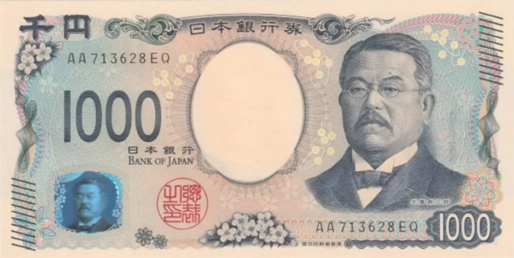 Az év bankjegye 2024, Azévbankjegye2024
Japán 1000 jen