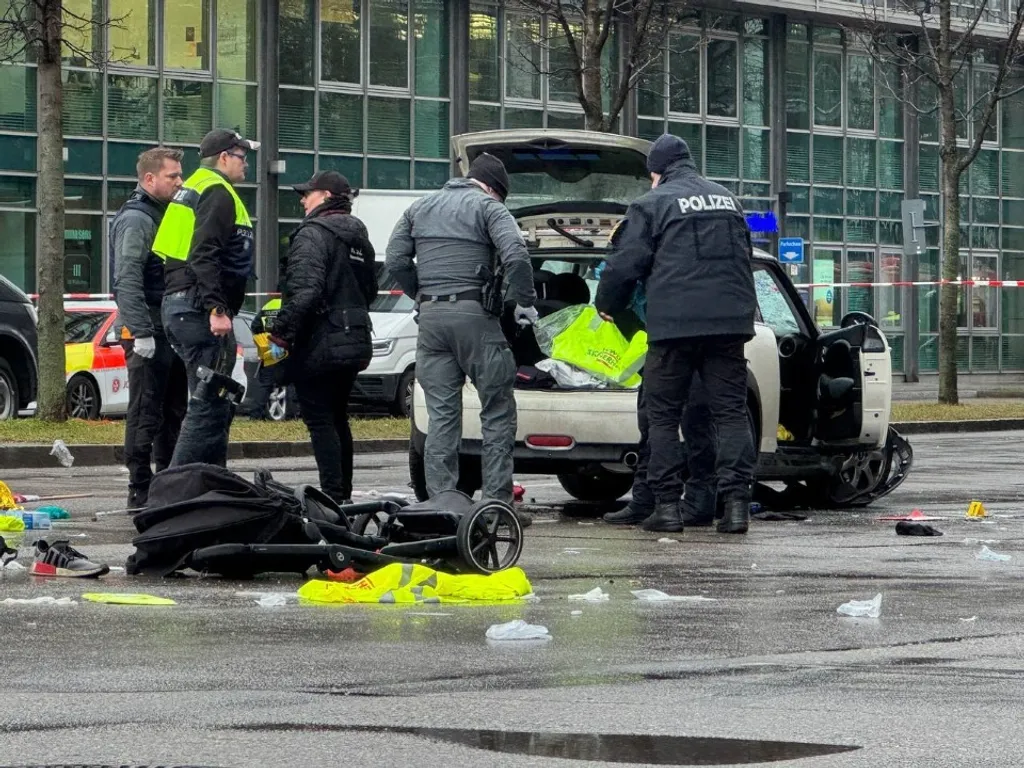 Autó hajtott emberek közé München belvárosában, Autóemberekközé München belvárosában