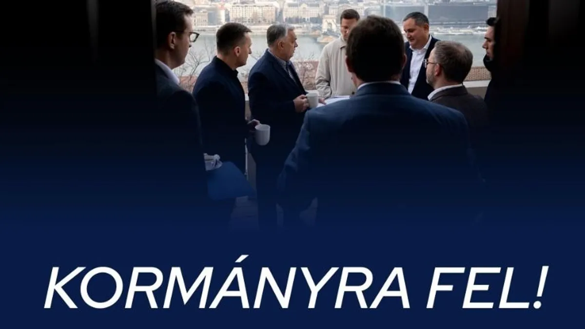 Orbán Viktor: Kormányra fel!