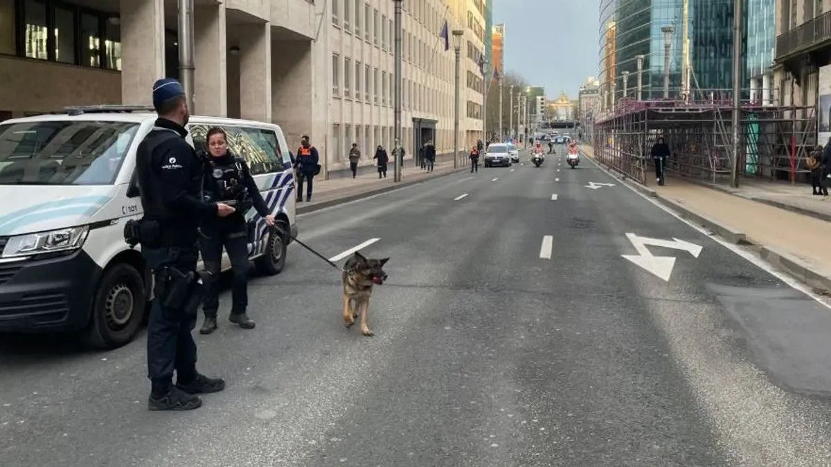 Bombariadó volt Brüsszelben, az Európai Bizottság irodájában