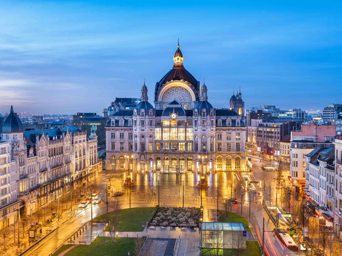 Antwerpen-Centraal, Antwerpen központi pályaudvar, 