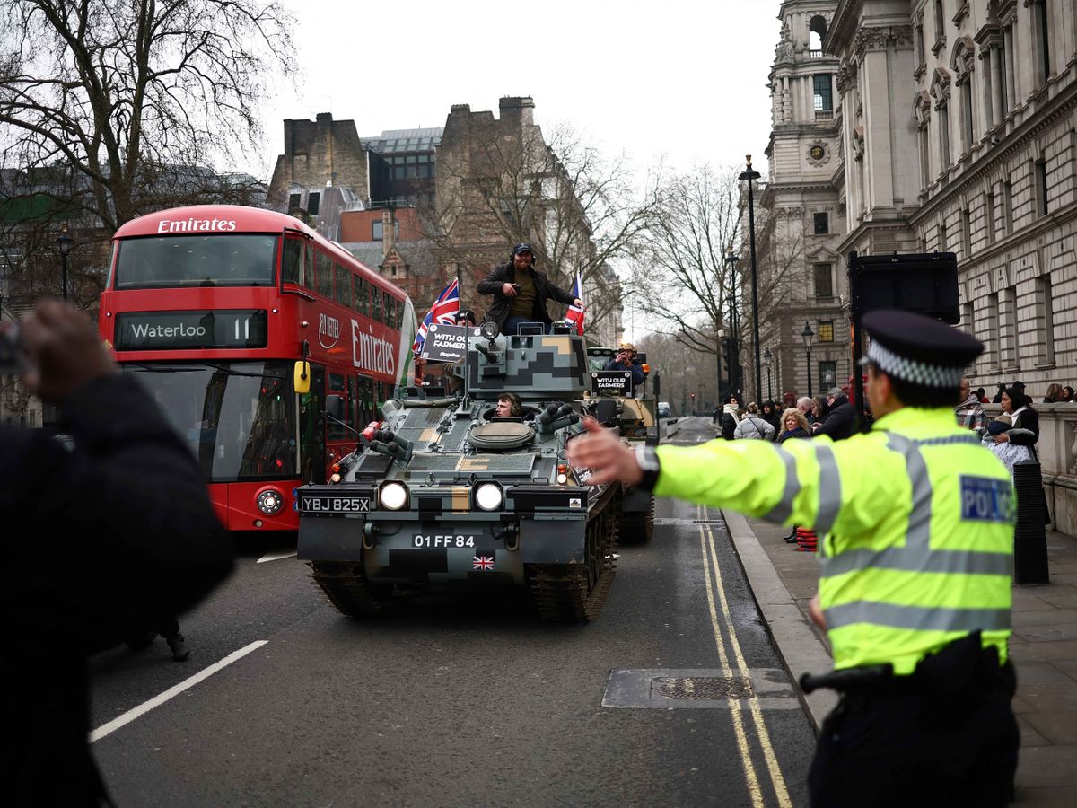 gazdatüntetés Londonban, gazdatüntetésLondonban, 
