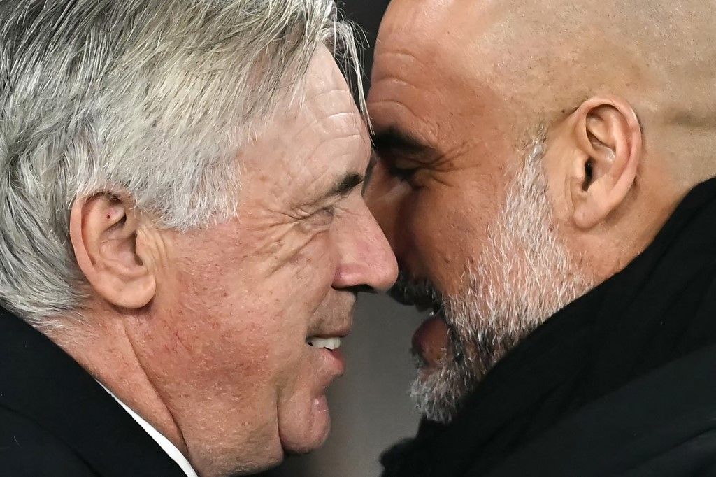 Pep Guardiola, Carlo Ancelotti, Real Madrid, Manchester City, Bajnokok Ligája