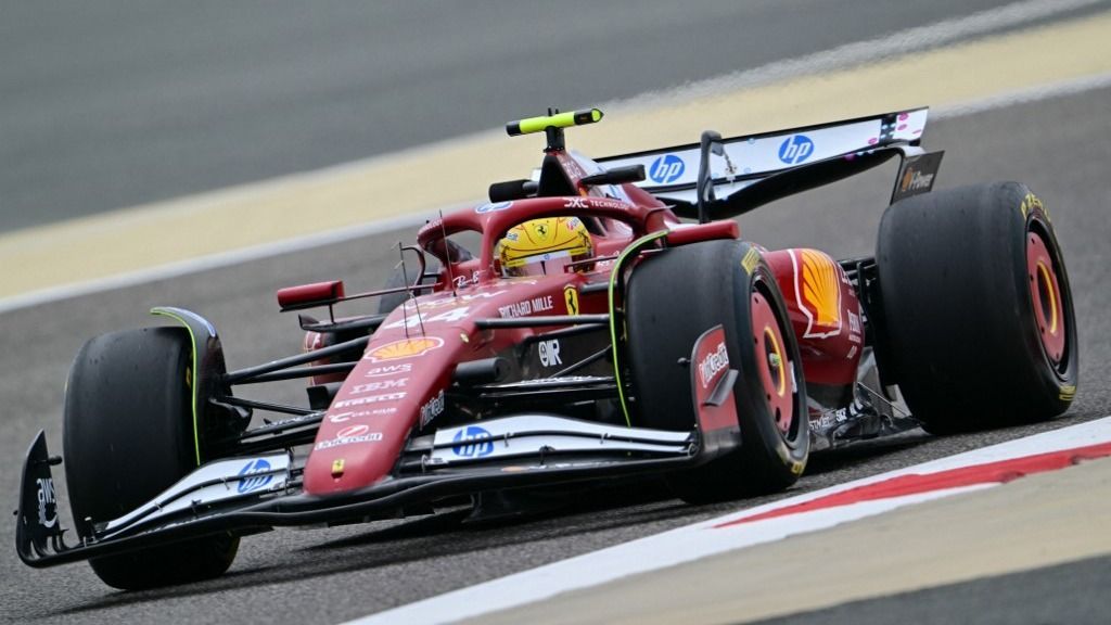 Forma-1, F1, teszt, Bahrein, 2025, Lewis Hamilton, Ferrari