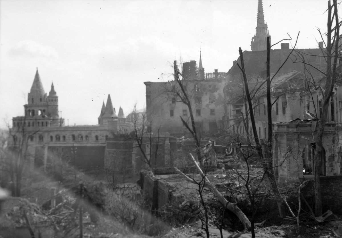 budapest, ostrom, 1945