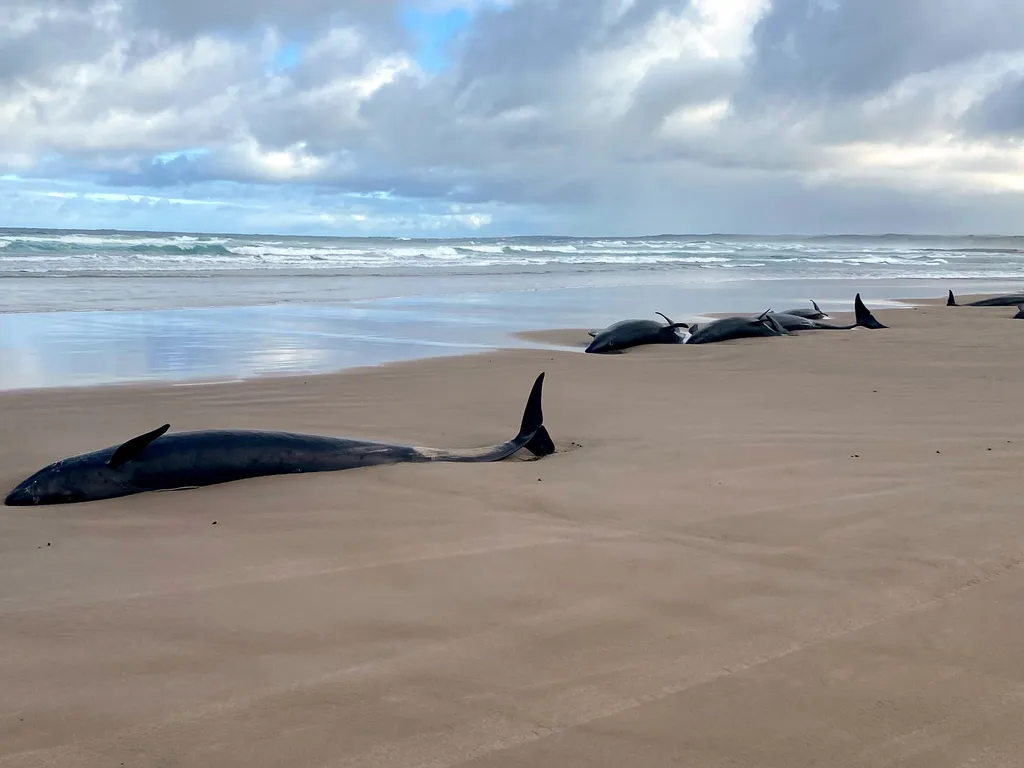 kis kardszárnyú delfin,  kiskardszárnyúdelfin, Ausztrália, partravetődöttkardszárnyúdelfin, delfin, 2025.02.19., 