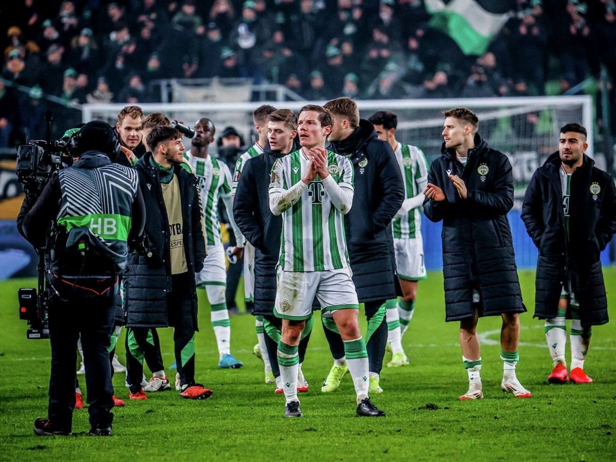 Ferencvárosi TC - Plzen, Európa-liga labdarúgó mérkőzés, FerencvárosiTCPlzen,
2025.02.13., Fradi
