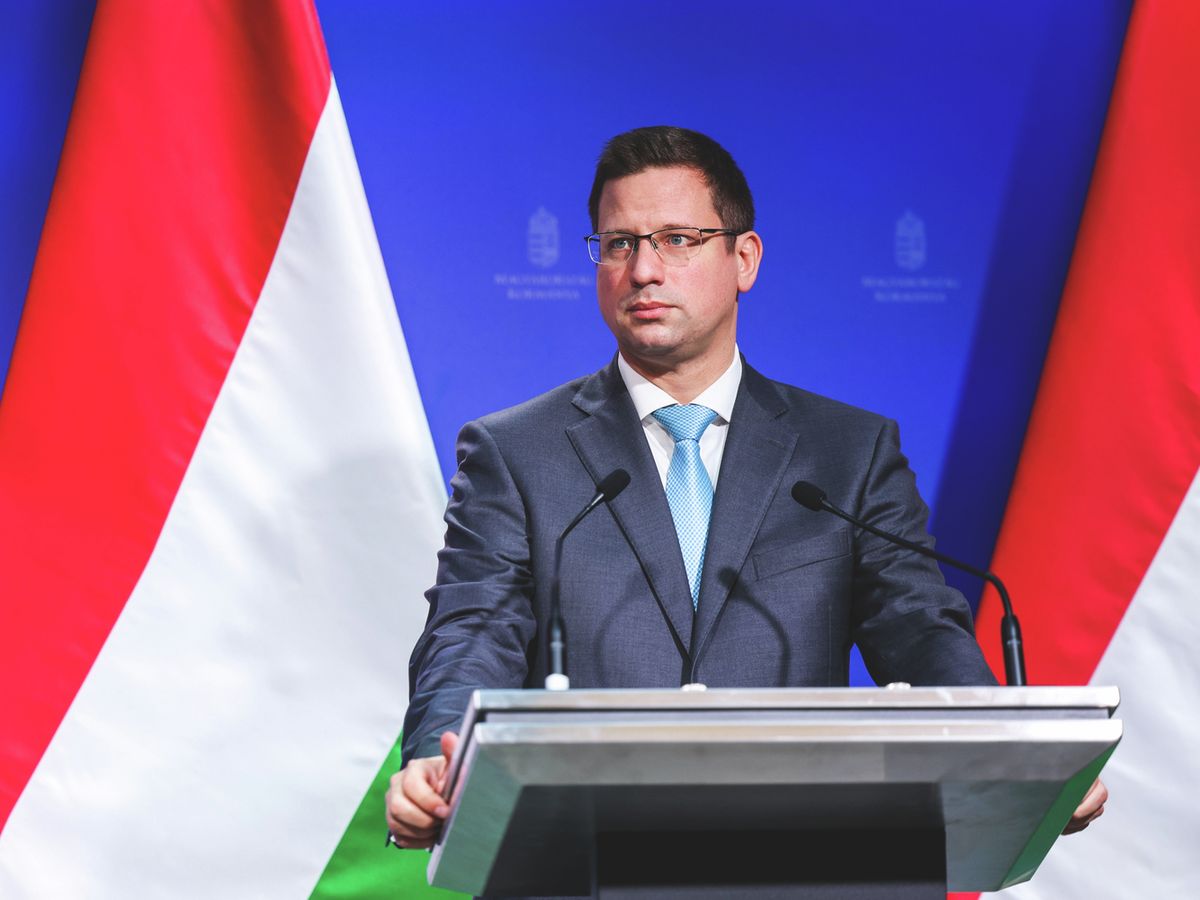 Kormányinfó, Kormányinfó2025.02.06., Gulyás Gergely Miniszterelnökséget vezető miniszter, Vitályos Eszter kormányszóvivő, GulyásGergely, VitályosEszter, sajtótájékoztató, Kormányinfósajtótájékoztató,