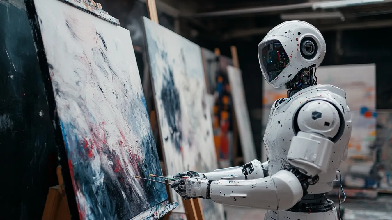 mesterséges intelligencia művész festő árverés