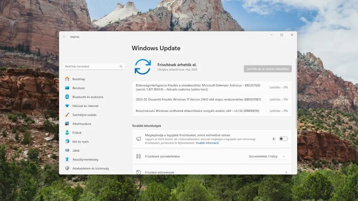 windows update