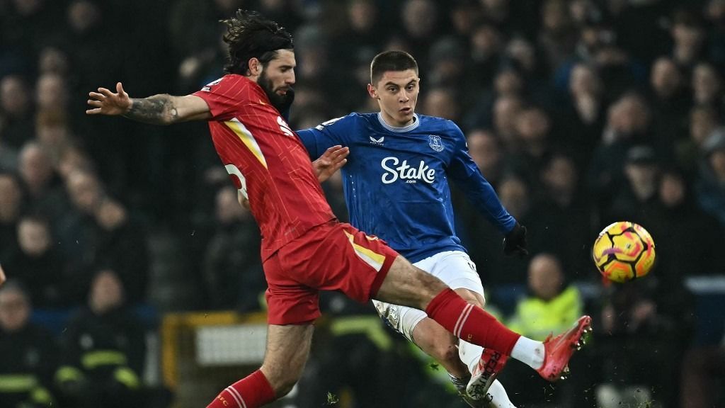 Szoboszlai Dominik, Liverpool, Everton