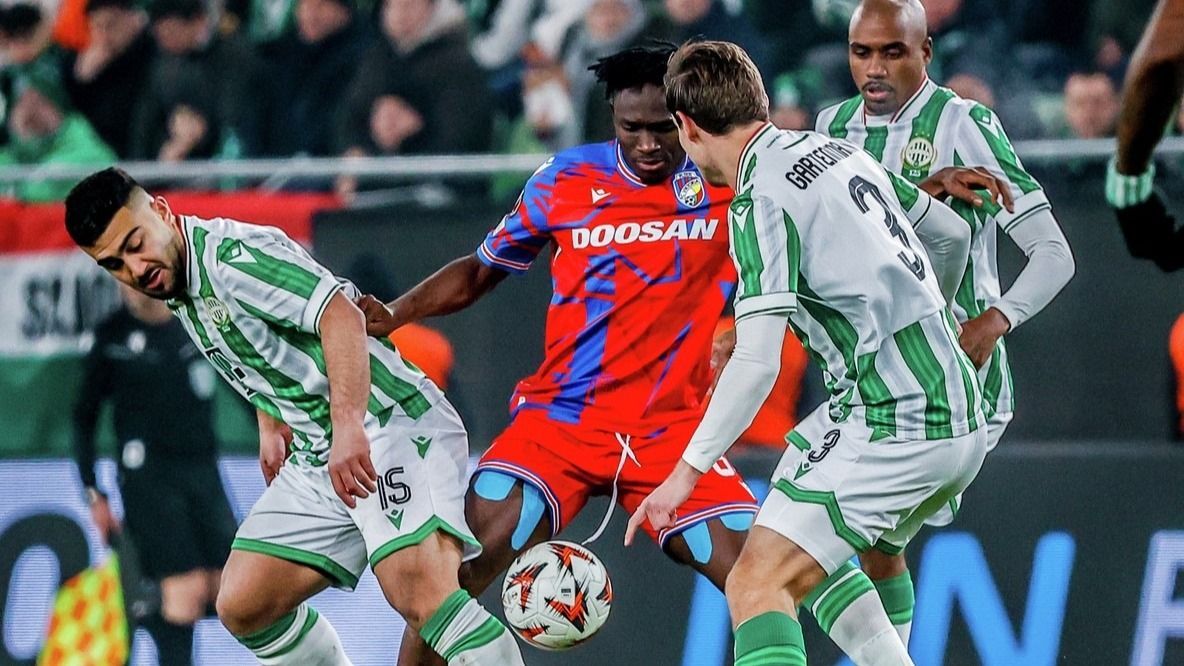 Ferencvárosi TC - Plzen, Európa-liga labdarúgó mérkőzés, FerencvárosiTCPlzen,
2025.02.13.