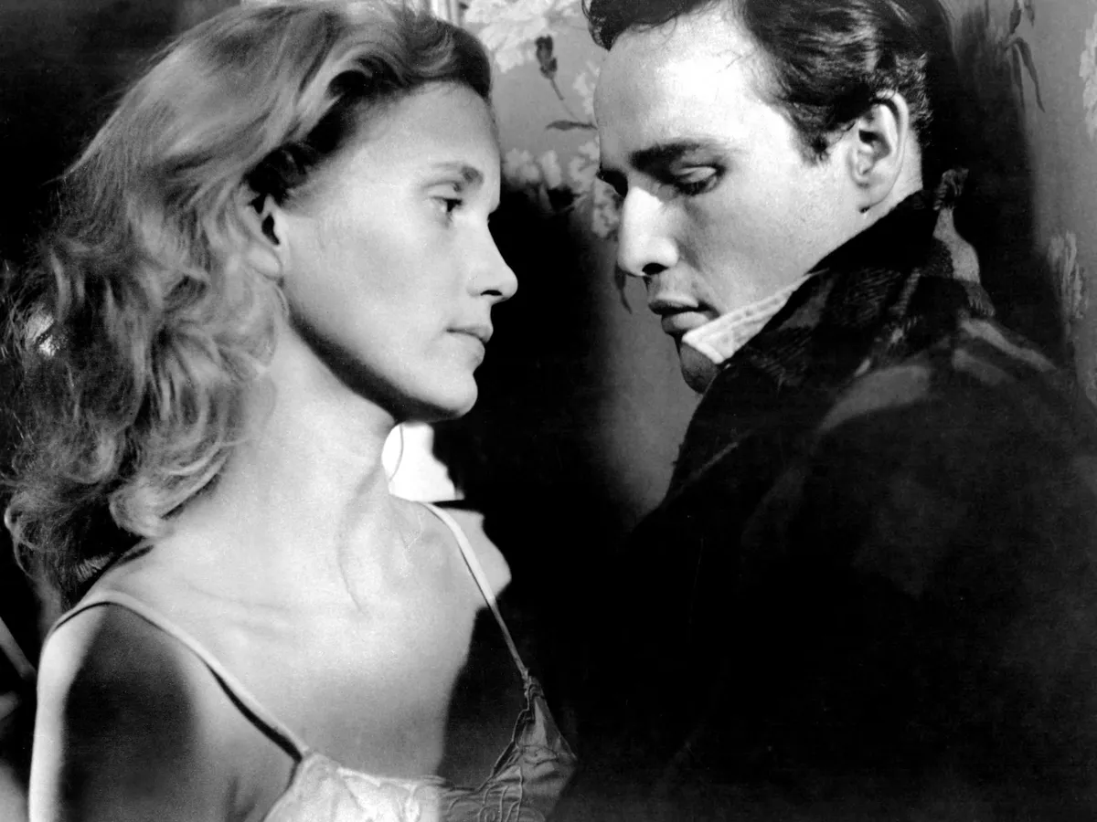 Eva Marie Saint, EvaMarieSaint, Sur les quais
On the Waterfront
1955
Real Elia Kazan
Eva Marie Saint
Marlon Brando.
Collection Christophel / RnB © Columbia Pictures Corporation (Photo by Columbia Pictures Corporation / Collection ChristopheL via AFP)