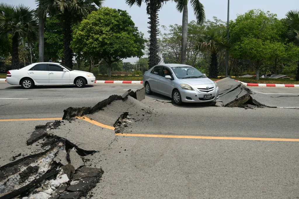 Myanmar earthquake, mianmari földrengés, Thaiföld, 2025. 03. 28.