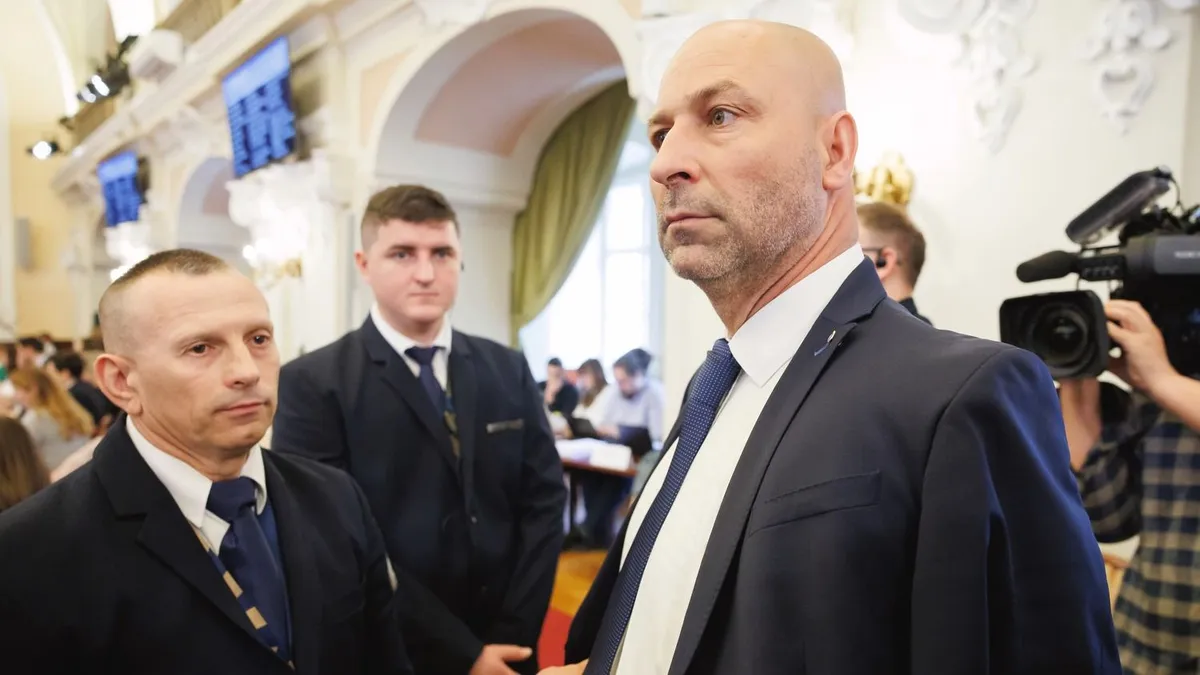 Szabó Bálint, Gyülekezési jog korlátozása elleni tüntetés Hadházy Ákos szervezésében.
2025.03.25 Budapest